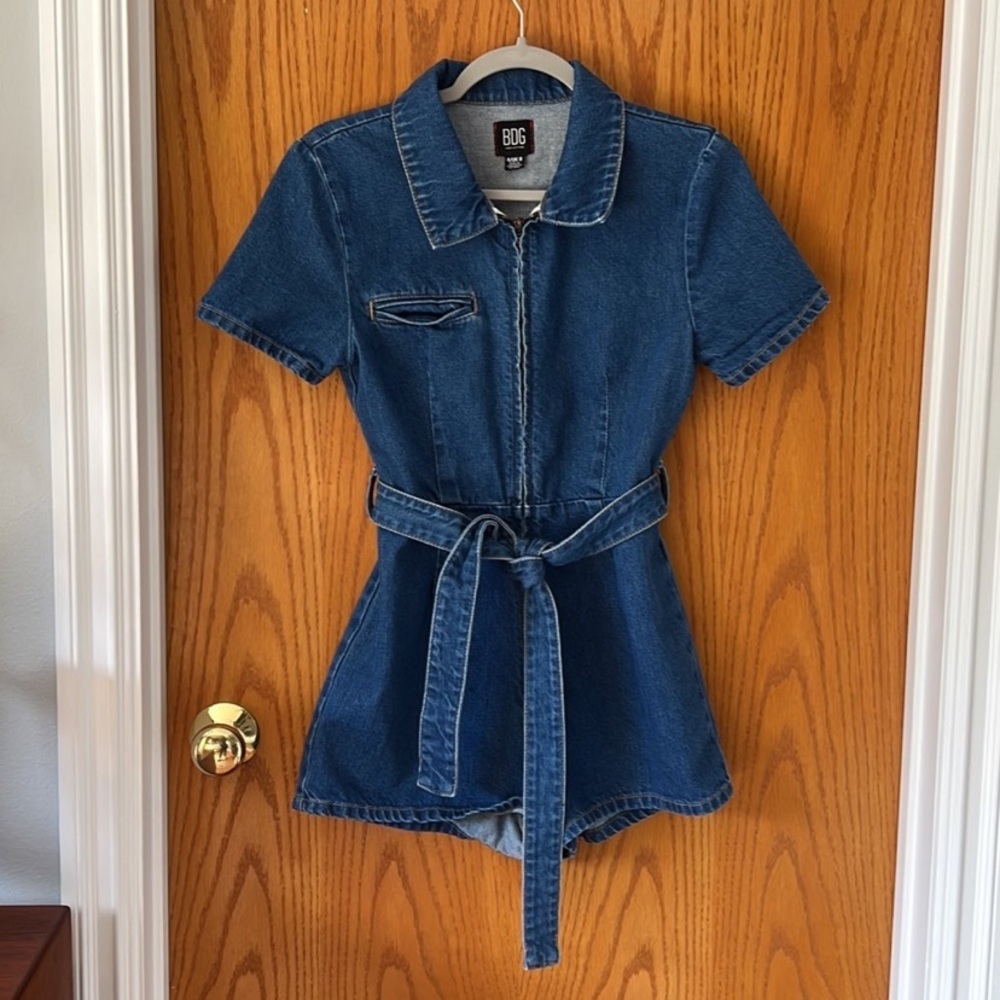 Vintage denim jumpsuit
